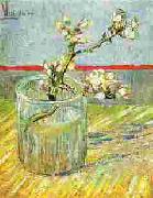 Vincent Van Gogh, Blooming Almond Stem in a Glass